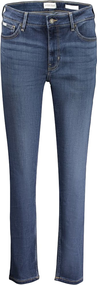Guess Jeans Blu Lyocell Women's Skinny Jean Blauw