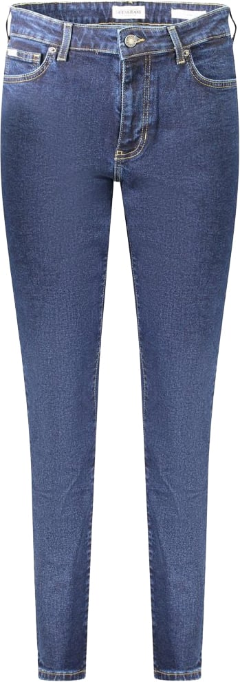 Guess Jeans Blu Cotton Women Jeans Blauw