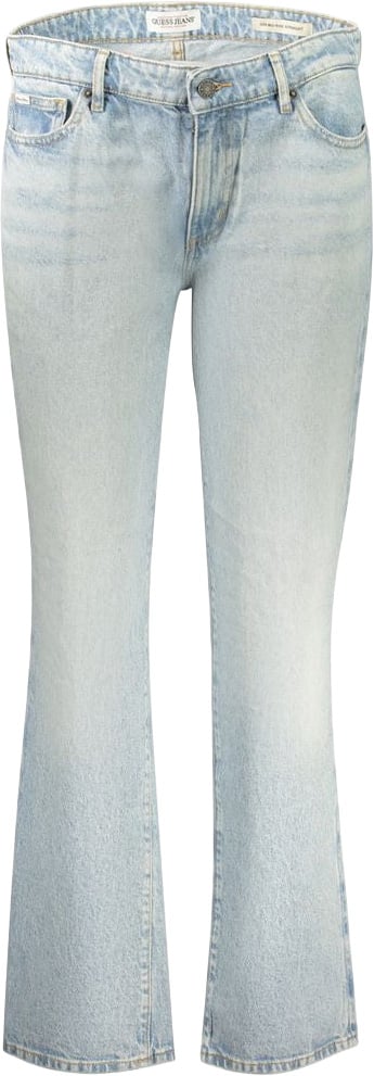 Guess Jeans Azzurro Cotton Women Jeans Blauw