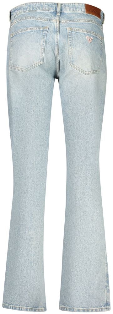 Guess Jeans Azzurro Cotton Women Jeans Blauw