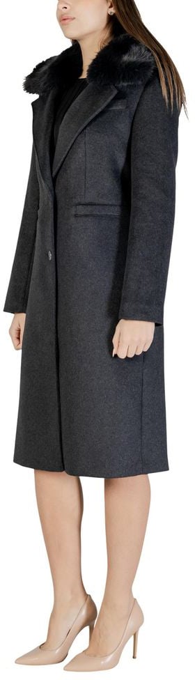 Guess Gray Polyester False Grijs