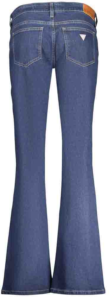 Guess Jeans Blu Cotton Women Jeans Blauw