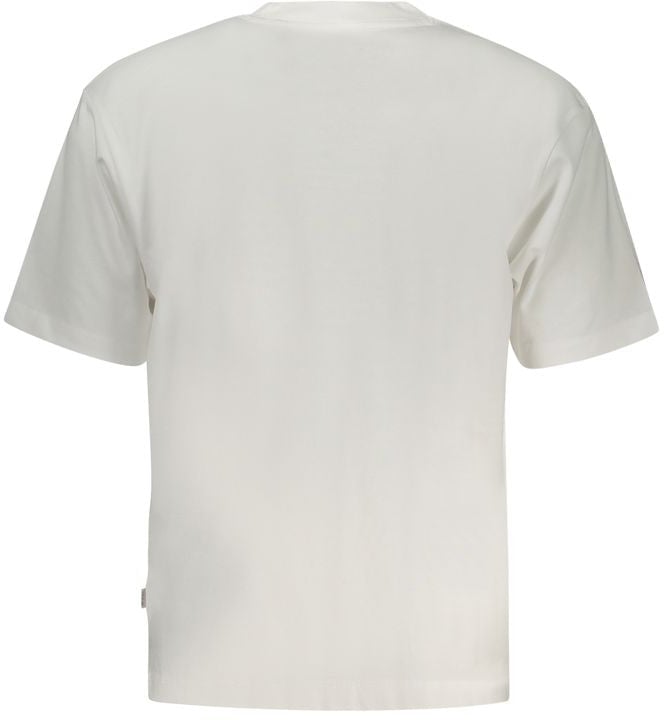 Guess Jeans Bianco Cotton Men's T-Shirt Wit