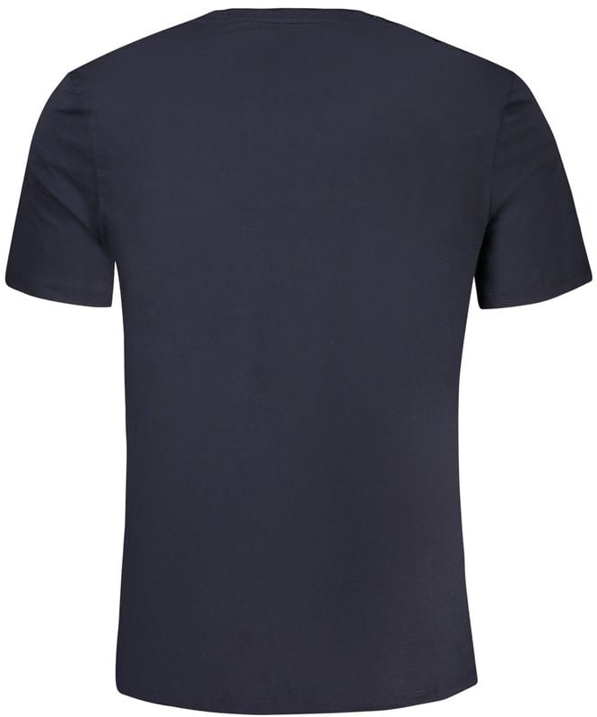 Guess Guess Jeans Blu Organic Cotton Men T-Shirt Blauw