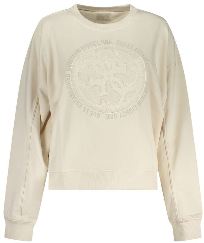 Guess Guess Jeans White Cotton Women Sweatshirt Wit