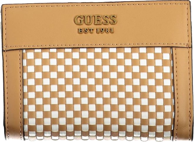 Guess Guess Jeans Marrone Poliuretano Women Wallet Bruin