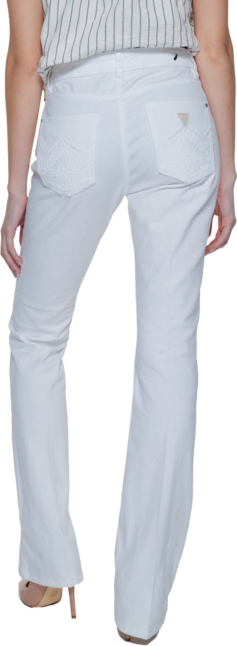 Guess Women Trousers Wit