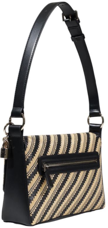 Guess Guess Black Polypropylene Handbag Zwart