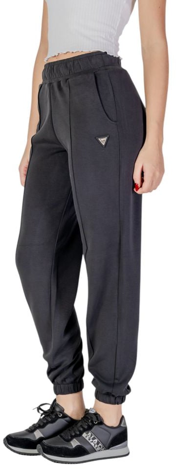 Guess Guess Active Black Polyester Joggers (Workout Pants) Zwart