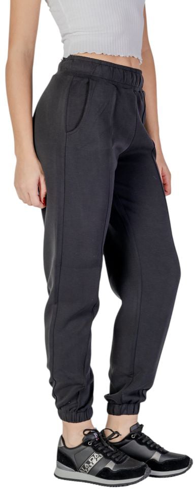 Guess Guess Active Black Polyester Joggers (Workout Pants) Zwart