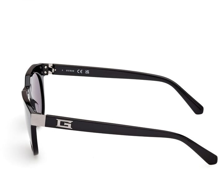 Guess Black Acetate Sunglasses Zwart