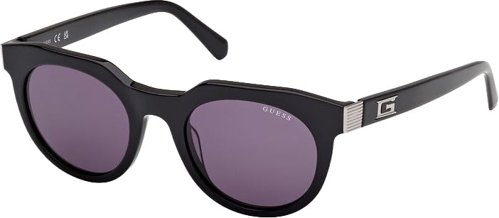 Guess Black Acetate Sunglasses Zwart