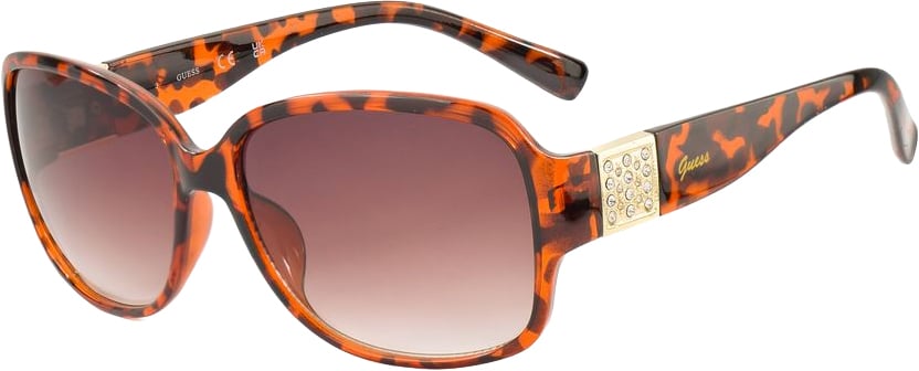 Guess Brown Resin Sunglasses Bruin