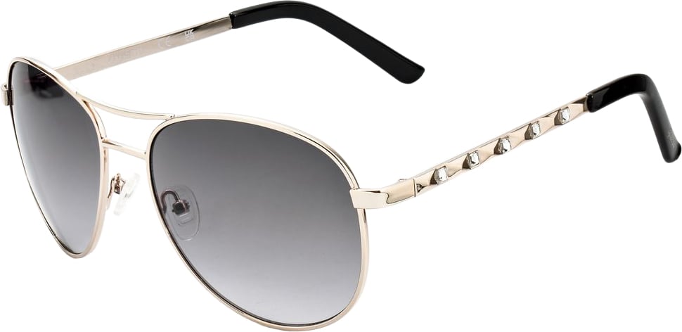 Guess Gold Metal Sunglasses Goud