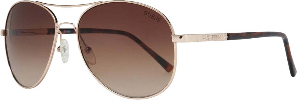 Guess Gold Metal Sunglasses Goud