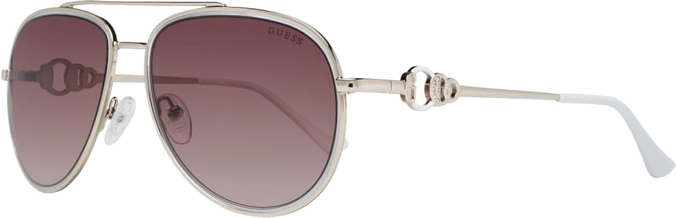 Guess Gold Metal Sunglasses Goud