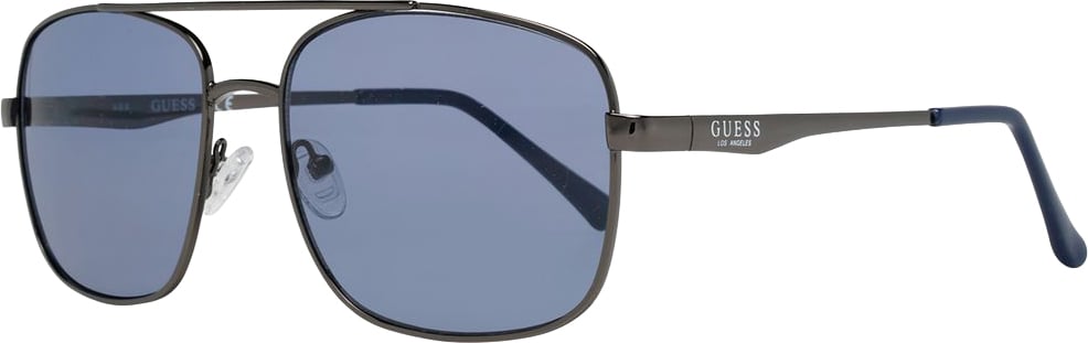 Guess Black Metal Sunglasses Zwart