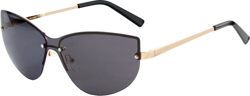 Guess Gold Metal Sunglasses Goud
