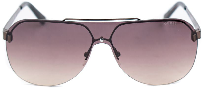 Guess Brown Metal Sunglasses Bruin