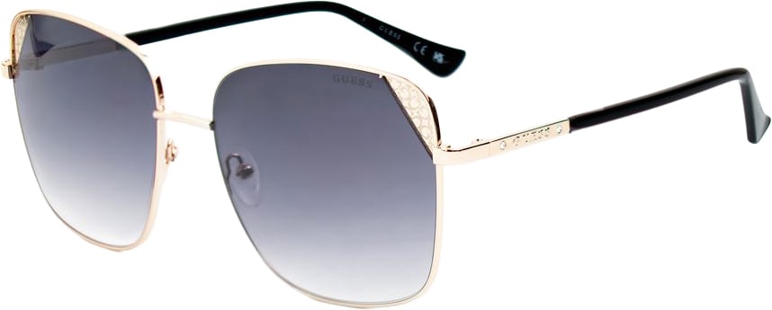 Guess Gold Metal Sunglasses Goud