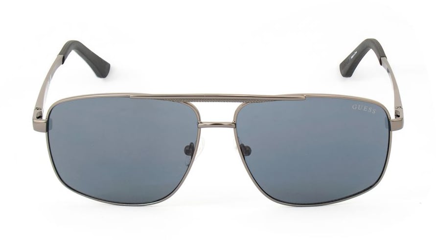Guess Gray Metal Sunglasses Grijs