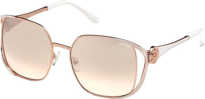 Guess Rose Gold Metal Sunglasses Goud