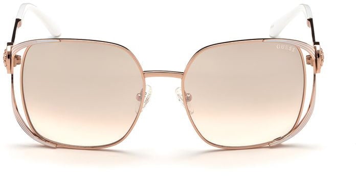 Guess Rose Gold Metal Sunglasses Goud