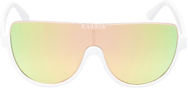 Guess White Resin Sunglasses Wit