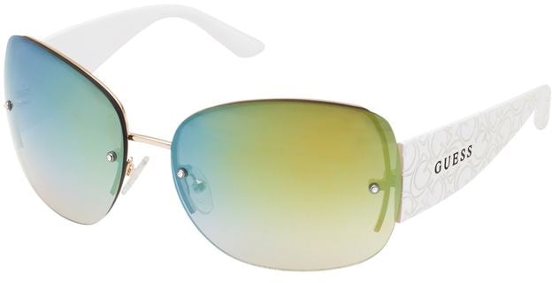 Guess Gold Metal Sunglasses Goud