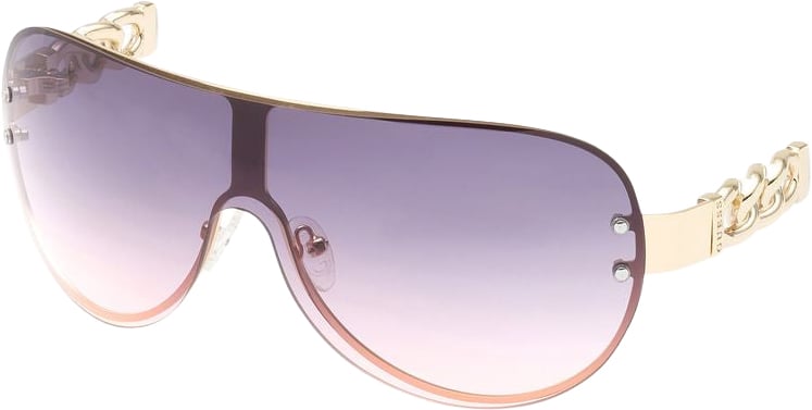 Guess Gold Metal Sunglasses Goud