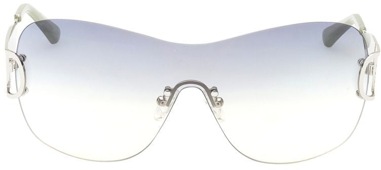 Guess Gray Metal Sunglasses Grijs