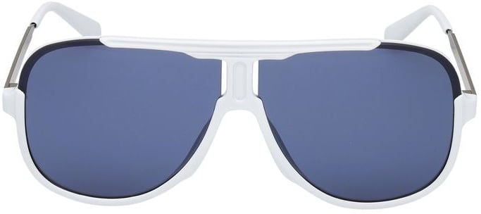 Guess White Resin Sunglasses Wit