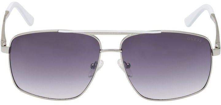 Guess Gray Metal Sunglasses Grijs