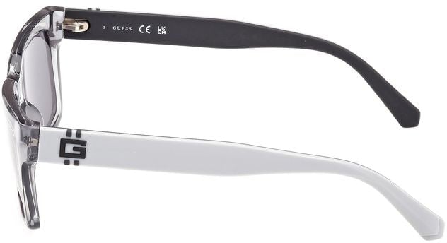 Guess Gray Resin Sunglasses Grijs
