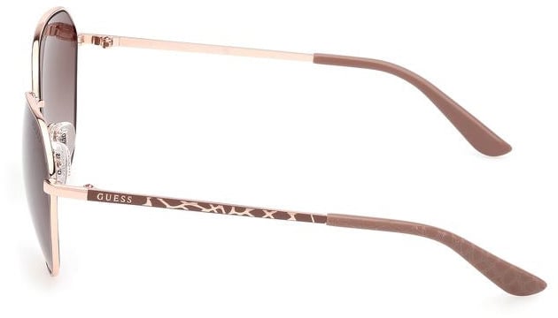 Guess Beige Metal Sunglasses Beige