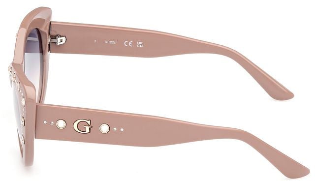 Guess Beige Resin Sunglasses Beige