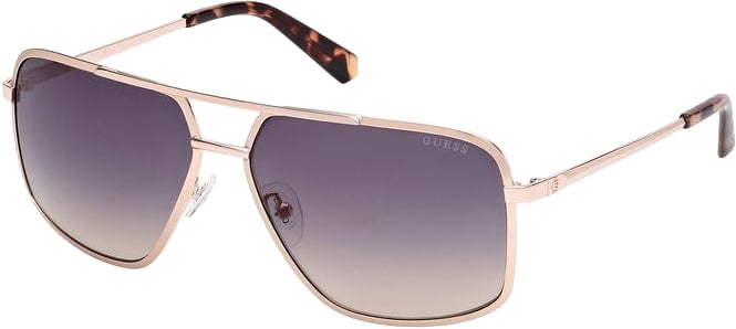 Guess Gold Metal Sunglasses Goud