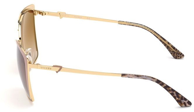 Guess Beige Metal Sunglasses Beige