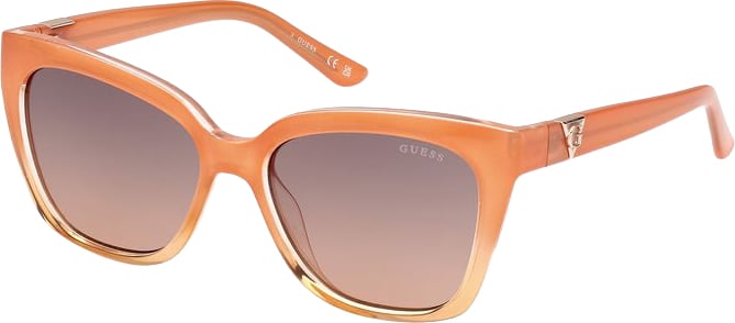 Guess Orange Resin Sunglasses Oranje