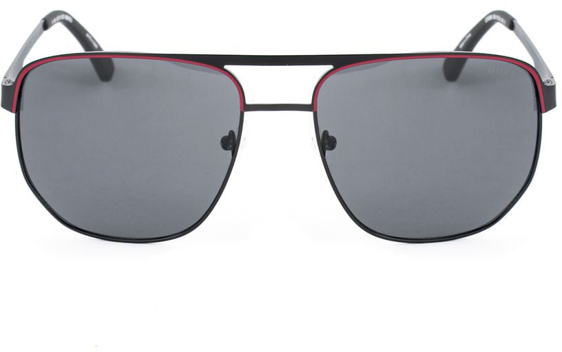 Guess Black Metal Sunglasses Zwart