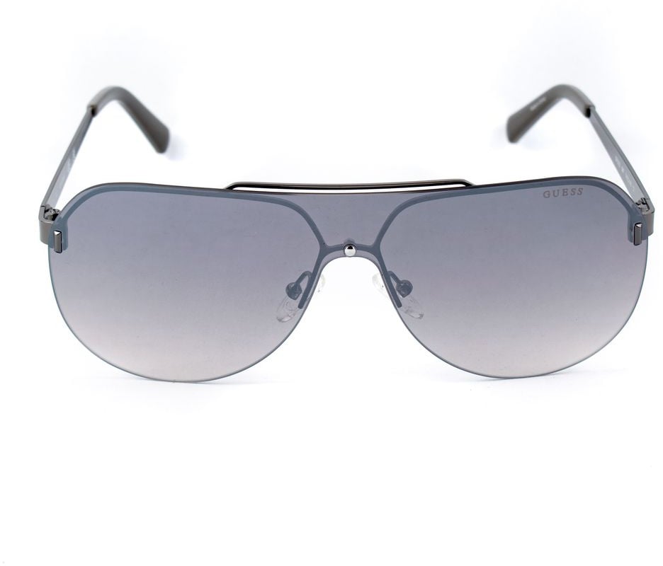 Guess Gray Metal Sunglasses Grijs