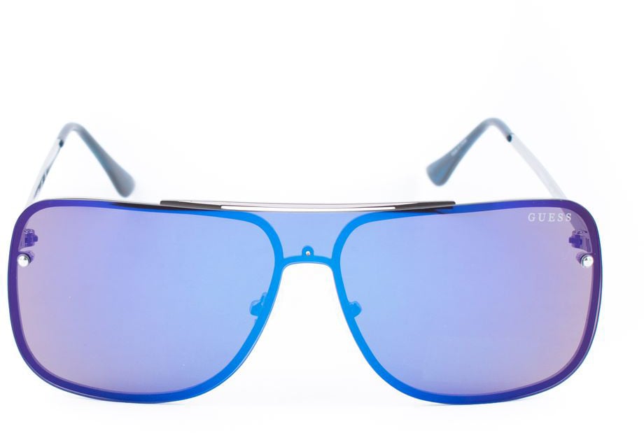 Guess Gray Metal Sunglasses Grijs