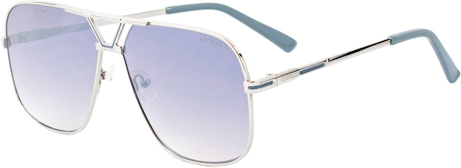 Guess Gray Metal Sunglasses Grijs