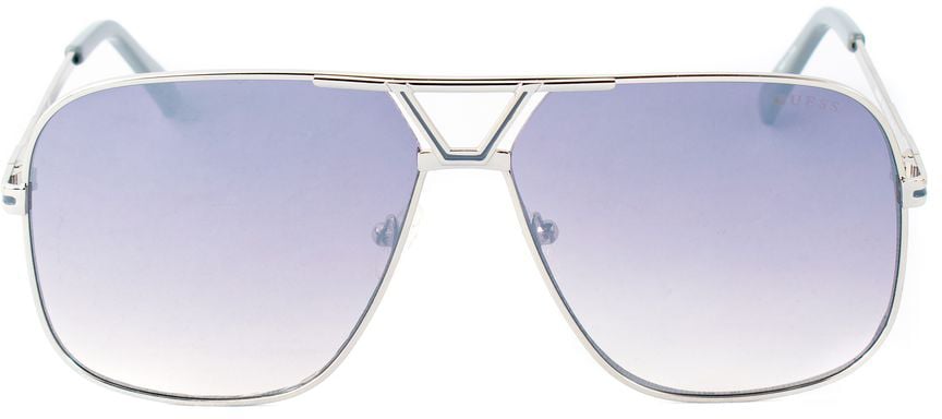 Guess Gray Metal Sunglasses Grijs