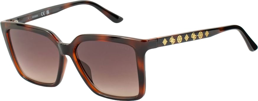 Guess Brown Resin Sunglasses Bruin