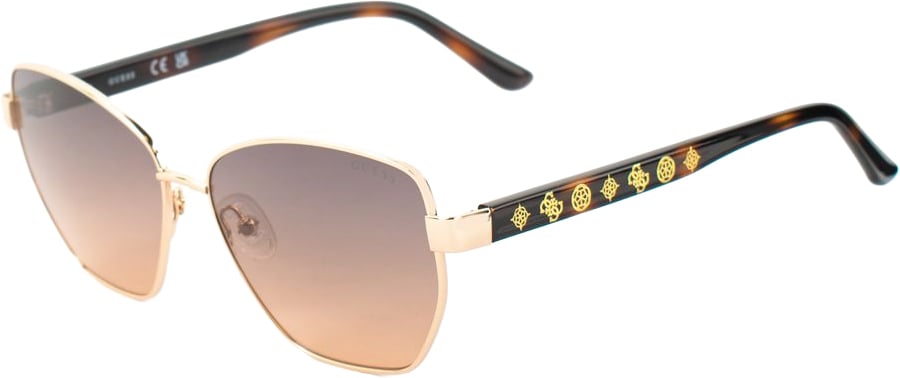 Guess Gold Metal Sunglasses Goud