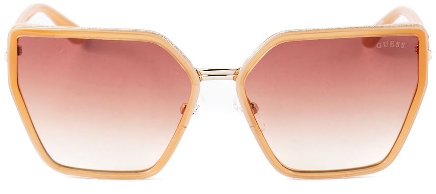 Guess Beige Resin Sunglasses Beige