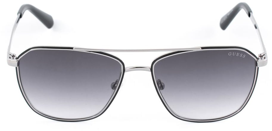 Guess Black Metal Sunglasses Zwart