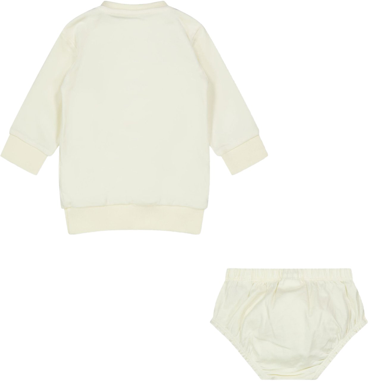 Guess Guess Baby Meisjes Jurk In Off White Wit