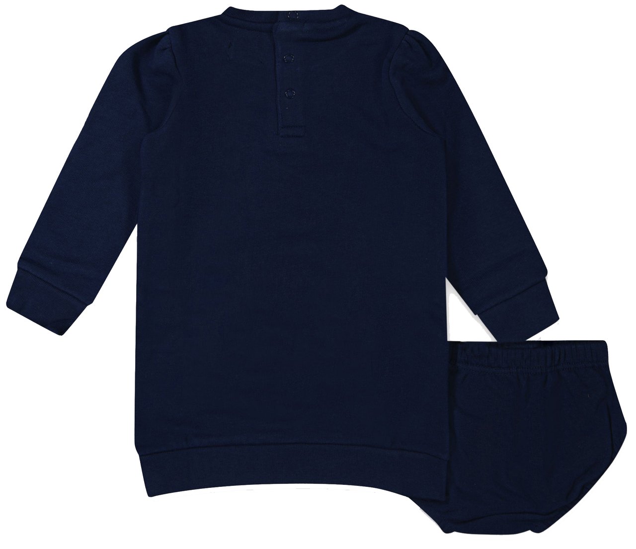 Guess Guess Baby Meisjes Jurk In Navy Blauw